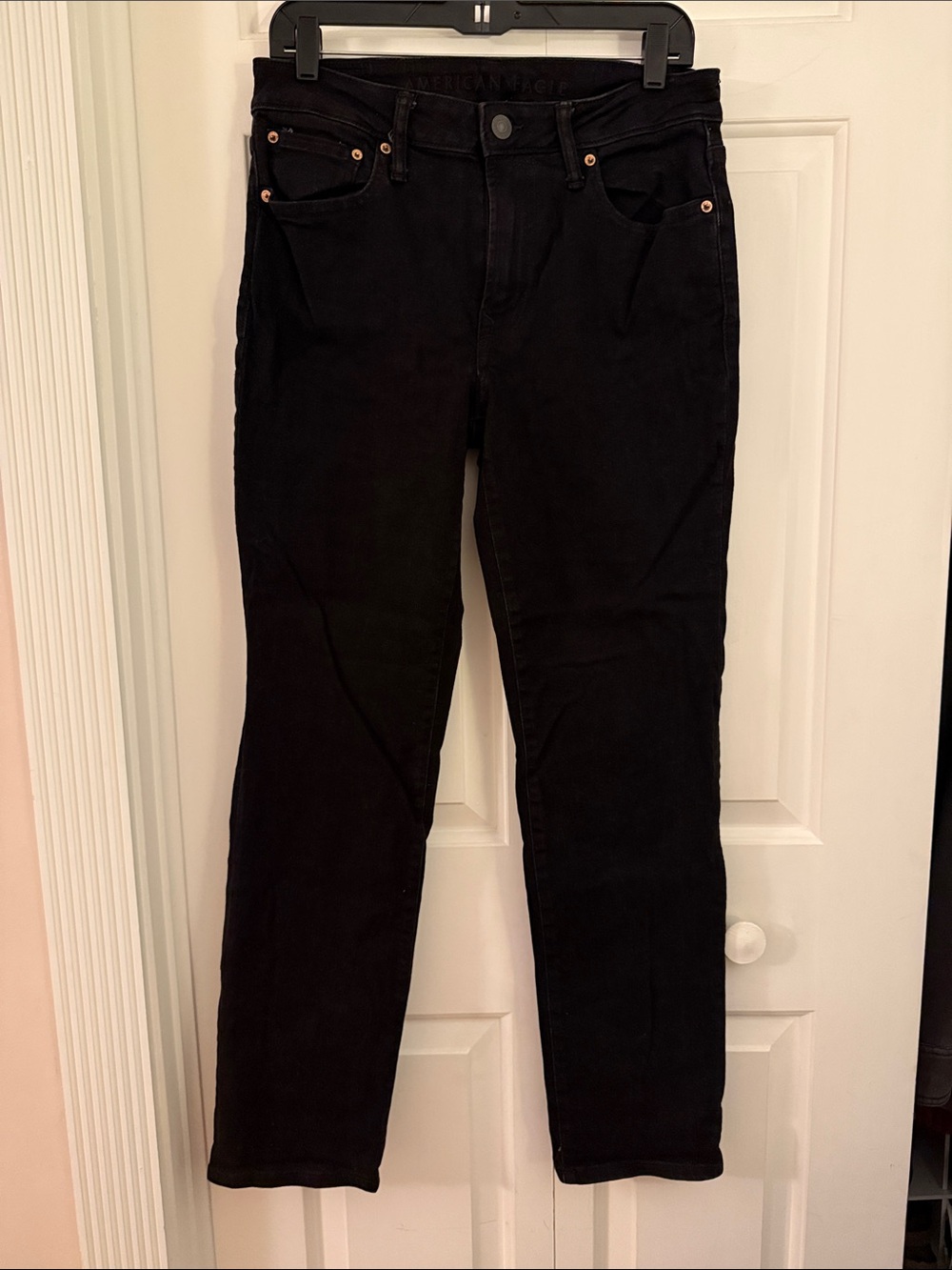 American Eagle Outfitters Black Straight Jeans